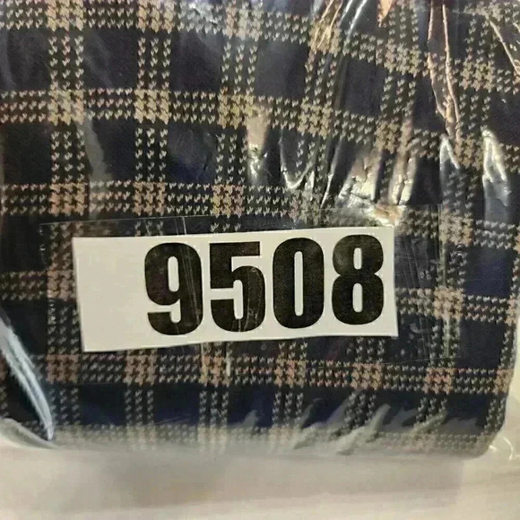 Fairway checkered Long sleeve Polo Men's L - Picture 9 of 9